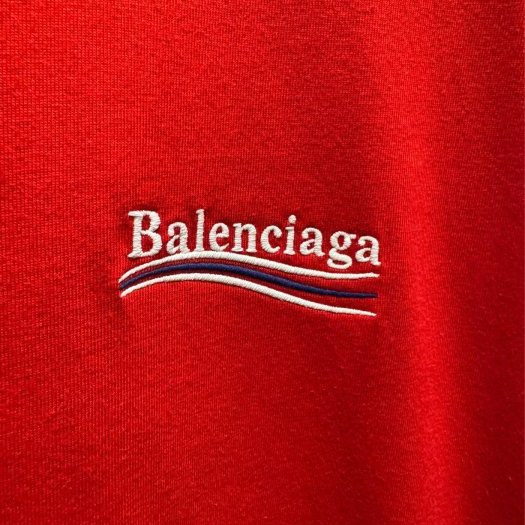 💎Han's house精品服飾💎Balenciaga 巴黎世家 可樂 短 T 紅  男女共穿原價22200-3