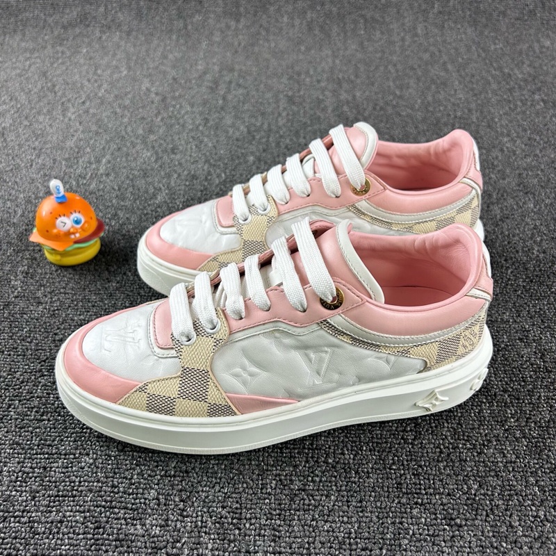 Louis Vuitton路易威登白粉松糕鞋 尺碼:36.5 碼🧡-0