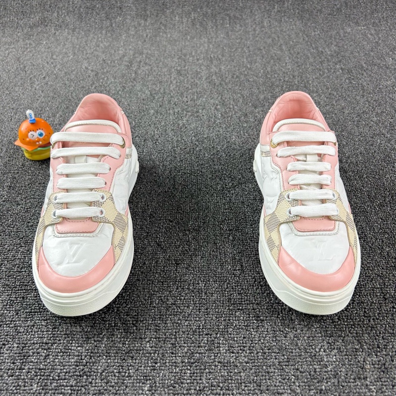 Louis Vuitton路易威登白粉松糕鞋 尺碼:36.5 碼🧡-1