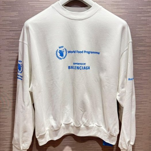 💎Han's house精品服飾💎Balenciaga 巴黎世家 WFP 衛衣 男女共穿 葡萄牙製 現貨 M-1