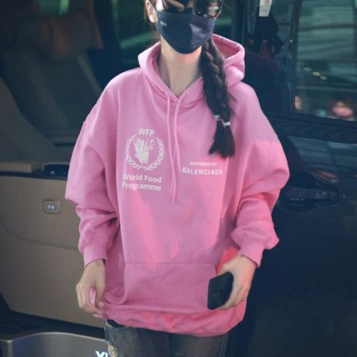 💎Han's house精品服飾💎Balenciaga 巴黎世家 雙面 LOGO 帽T 寬版 男女共穿 葡萄牙製 現貨 XS 原價36900-7