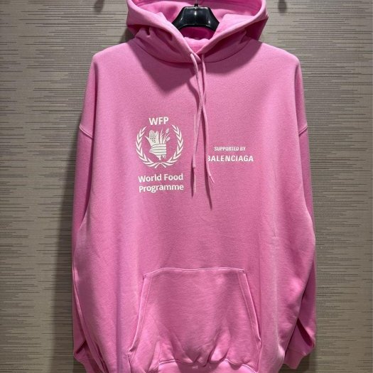 💎Han's house精品服飾💎Balenciaga 巴黎世家 雙面 LOGO 帽T 寬版 男女共穿 葡萄牙製 現貨 XS 原價36900-8