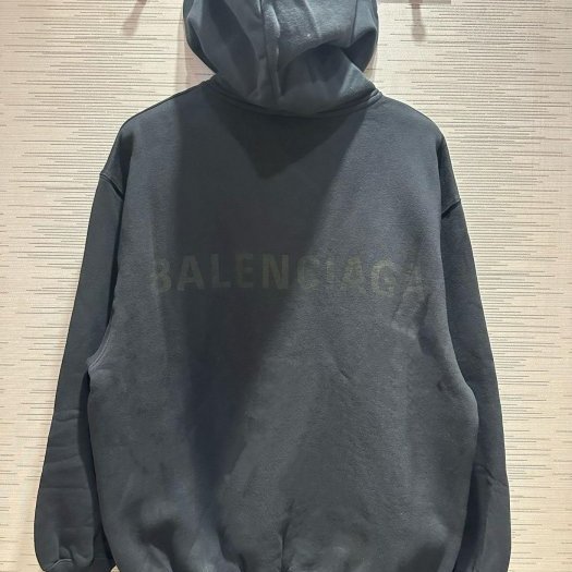 💎Han's house精品服飾💎Balenciaga 巴黎世家 LOGO 連帽 衛衣 寬版 男女共穿 現貨 XS 原價33000-5