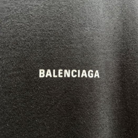 💎Han's house精品服飾💎Balenciaga 巴黎世家 雙面 短 T 寬版 黑 現貨 XXS 原價22200-2