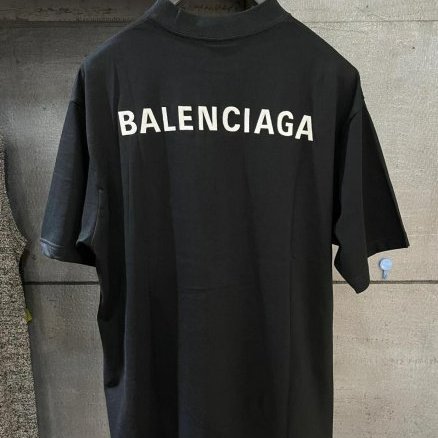 💎Han's house精品服飾💎Balenciaga 巴黎世家 雙面 短 T 寬版 黑 現貨 XXS 原價22200-7