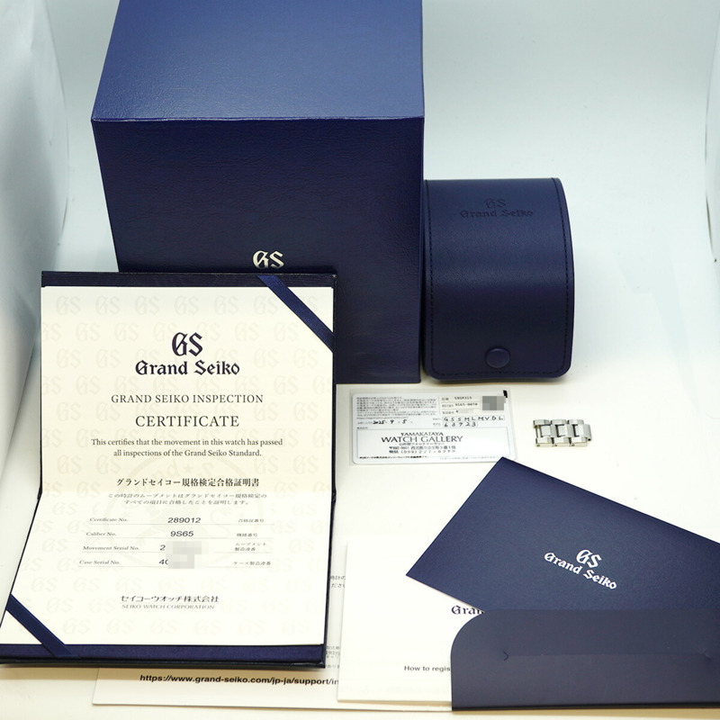 精工 Grand SBGR315 9S65-00T0 銀色錶盤男士腕錶-9
