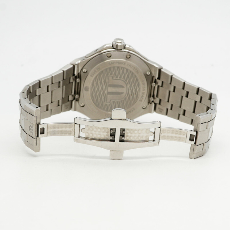 Maurice Lacroix Aikon Venturer AI6058 藍色錶盤男士腕錶-3