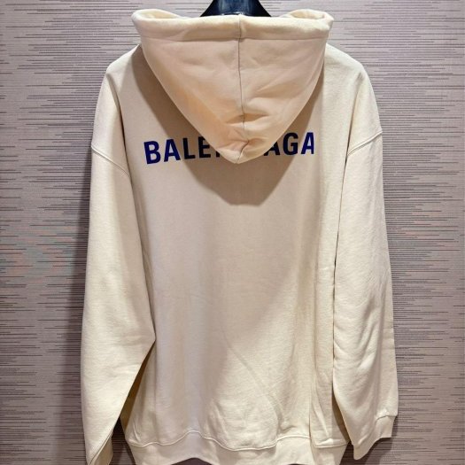 💎Han's house精品服飾💎Balenciaga 巴黎世家 LOGO 帽T 寬版 男女共穿 葡萄牙製 現貨 L  原價29800-2