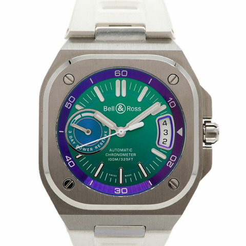 Bell & Ross BR-X5 炫彩 BRX5R-IRS-ST SRB 藍色錶盤男士腕錶