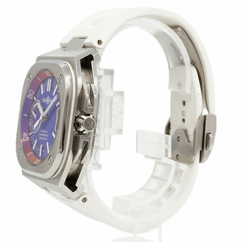 Bell & Ross BR-X5 炫彩 BRX5R-IRS-ST SRB 藍色錶盤男士腕錶-1