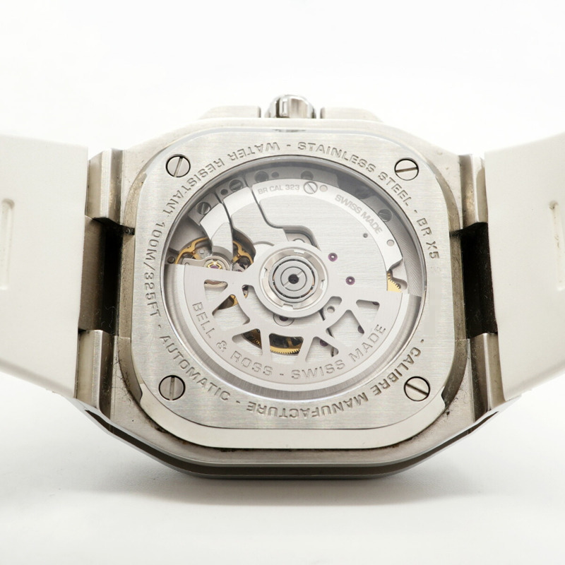 Bell & Ross BR-X5 炫彩 BRX5R-IRS-ST SRB 藍色錶盤男士腕錶-4