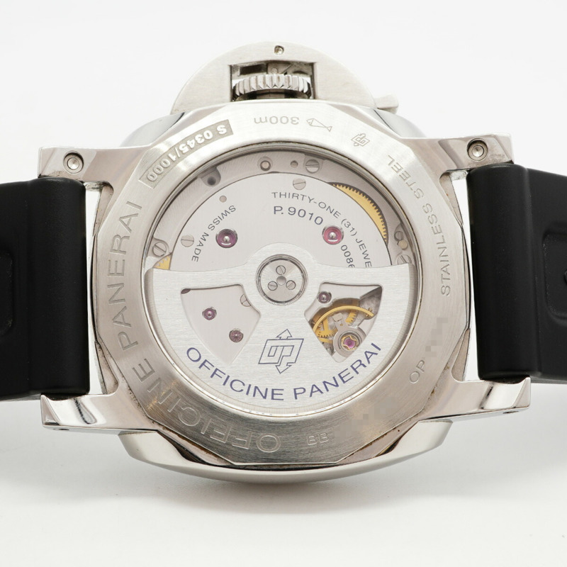 沛納海 Luminor Marina 1950 PAM01499 白色錶盤男士腕錶-4