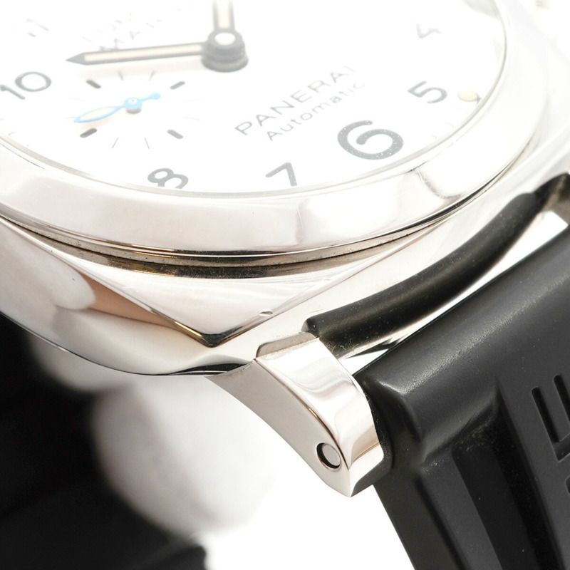 沛納海 Luminor Marina 1950 PAM01499 白色錶盤男士腕錶-5