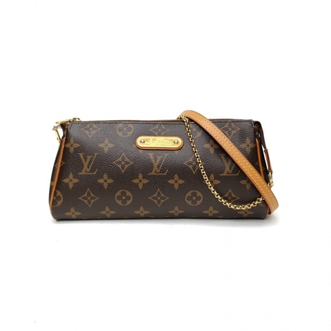 LOUIS VUITTON EVA鏈條包老花PVC2014肩背包
