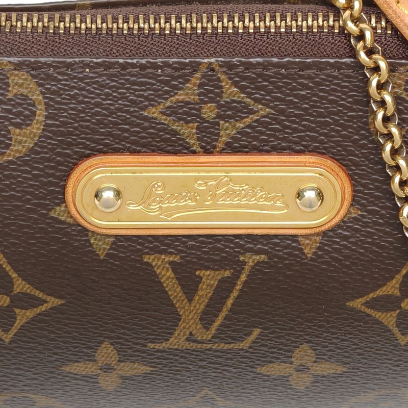 LOUIS VUITTON EVA鏈條包老花PVC2014肩背包-4