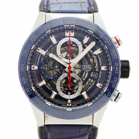 TAG Heuer 豪雅卡萊拉 CAR201T 男士鏤空錶盤腕錶