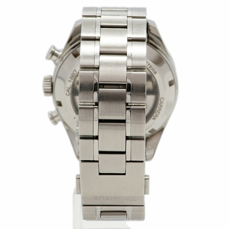 TAG Heuer 豪雅卡萊拉系列 CAR2111 銀色錶盤男士腕錶-7