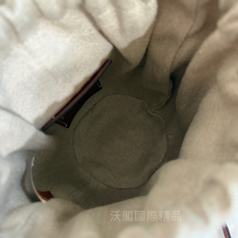 Chloé Woody 系列的小號草編水桶包 二手美包-6