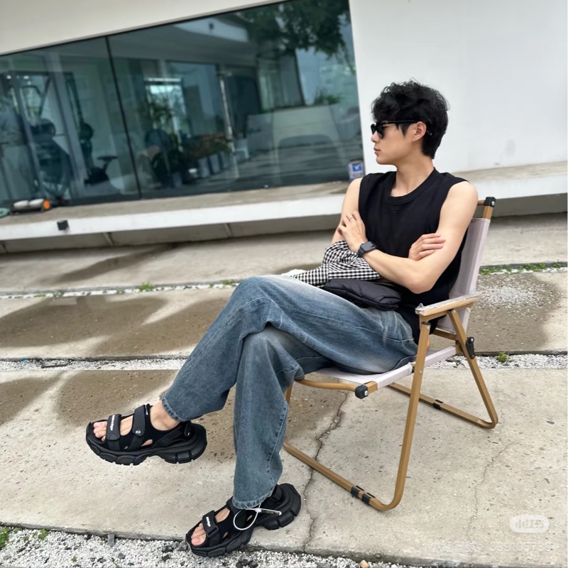 Balenciaga 巴黎世家 限量款3XL涼鞋 US9小紅書博主爆款-9