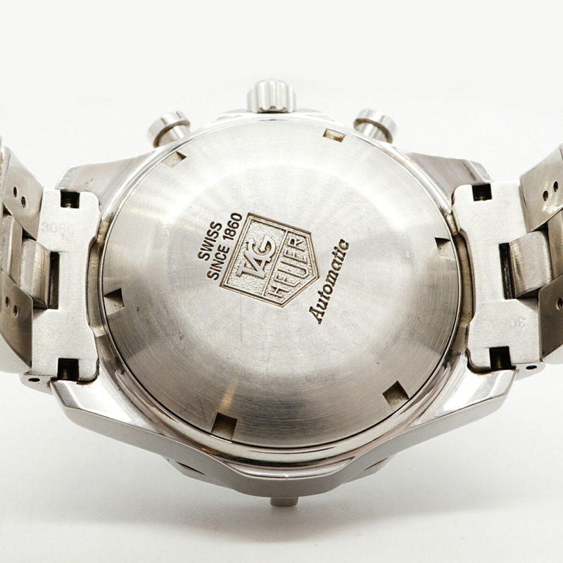 TAG Heuer 豪雅獨家 CN2111 黑色錶盤男士腕錶-4
