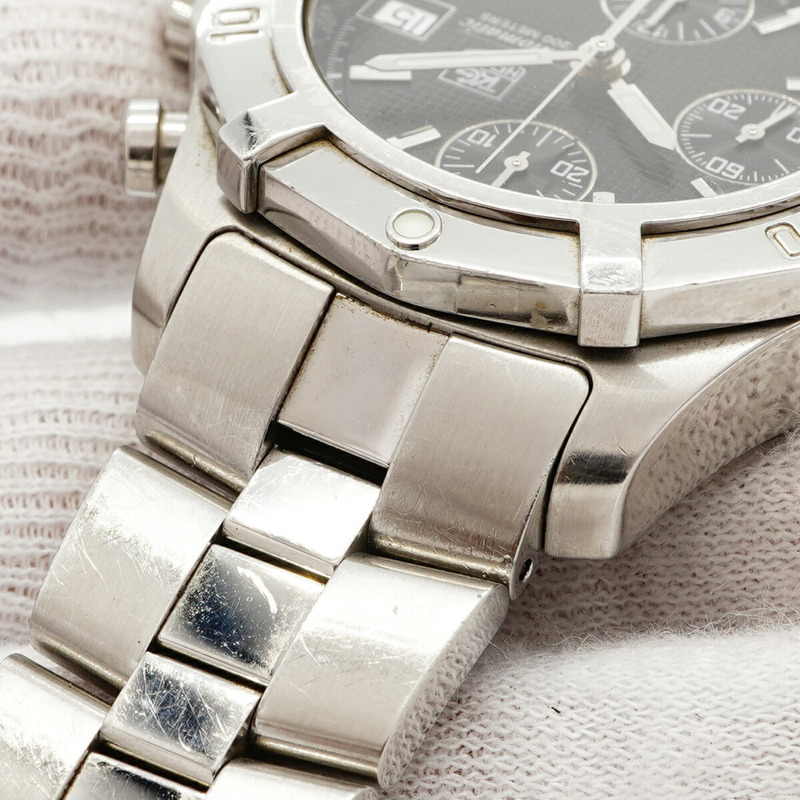 TAG Heuer 豪雅獨家 CN2111 黑色錶盤男士腕錶-6