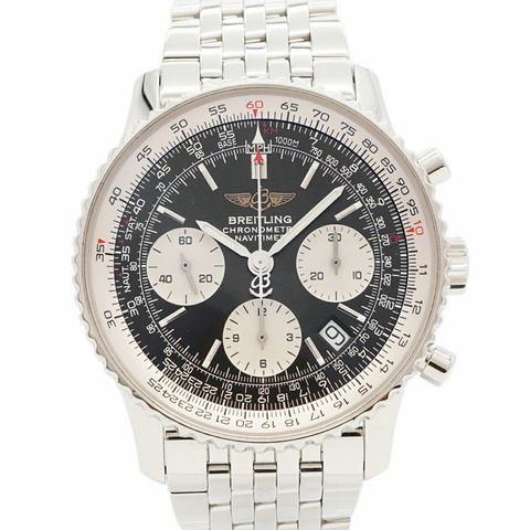百年靈 Navitimer A2332212 A23322 黑色錶盤男士腕錶