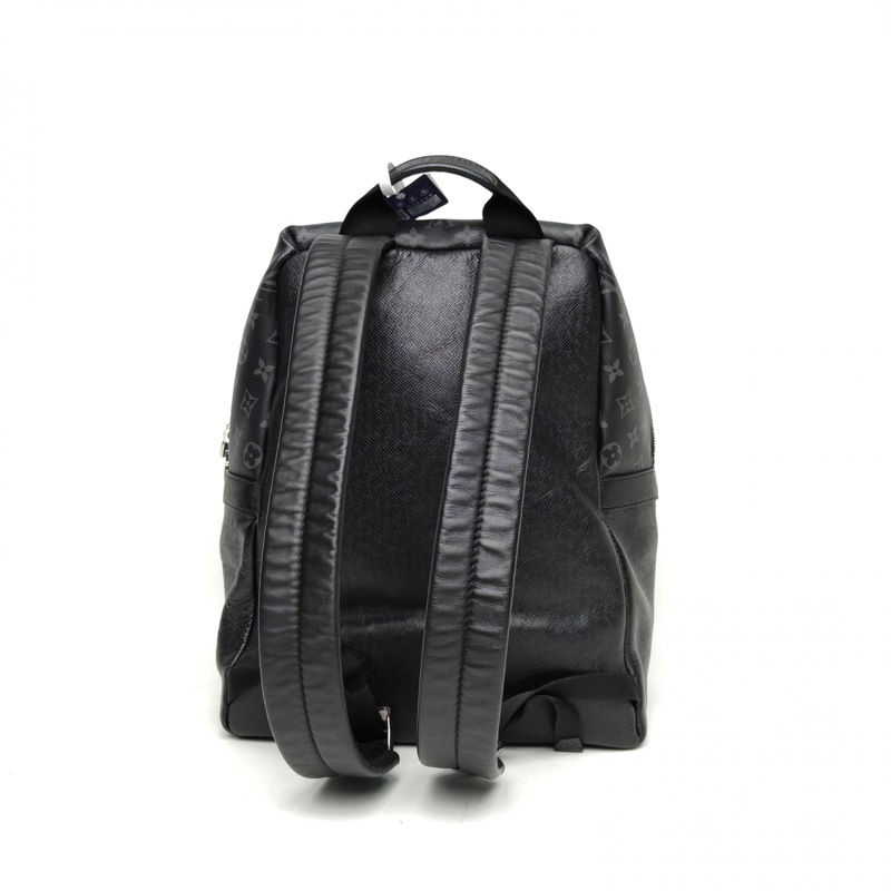 LOUIS VUITTON Discovery雙肩包小號29黑色PVC晶片-2
