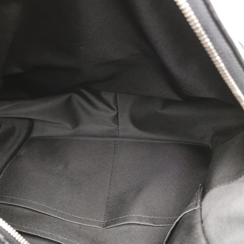 LOUIS VUITTON Discovery雙肩包小號29黑色PVC晶片-4