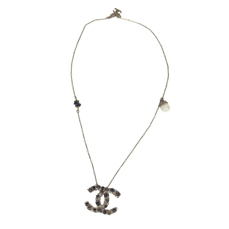 CHANEL CC 頸鏈-1