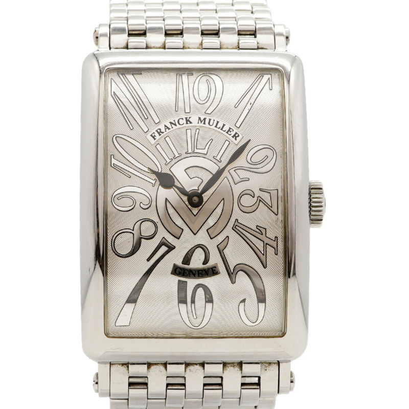 Franck Muller 長島限量版(全球限量 150 枚)1200SCRELFM 銀色錶盤男士腕錶-0