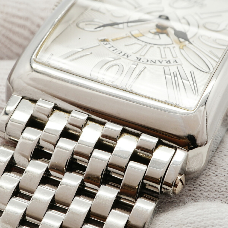 Franck Muller 長島限量版(全球限量 150 枚)1200SCRELFM 銀色錶盤男士腕錶-6