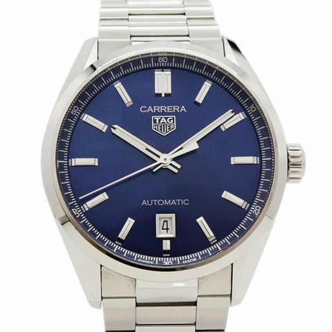TAG Heuer 豪雅卡萊拉 WBN2112 海軍藍錶盤男士腕錶