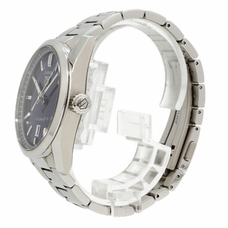 TAG Heuer 豪雅卡萊拉 WBN2112 海軍藍錶盤男士腕錶-1