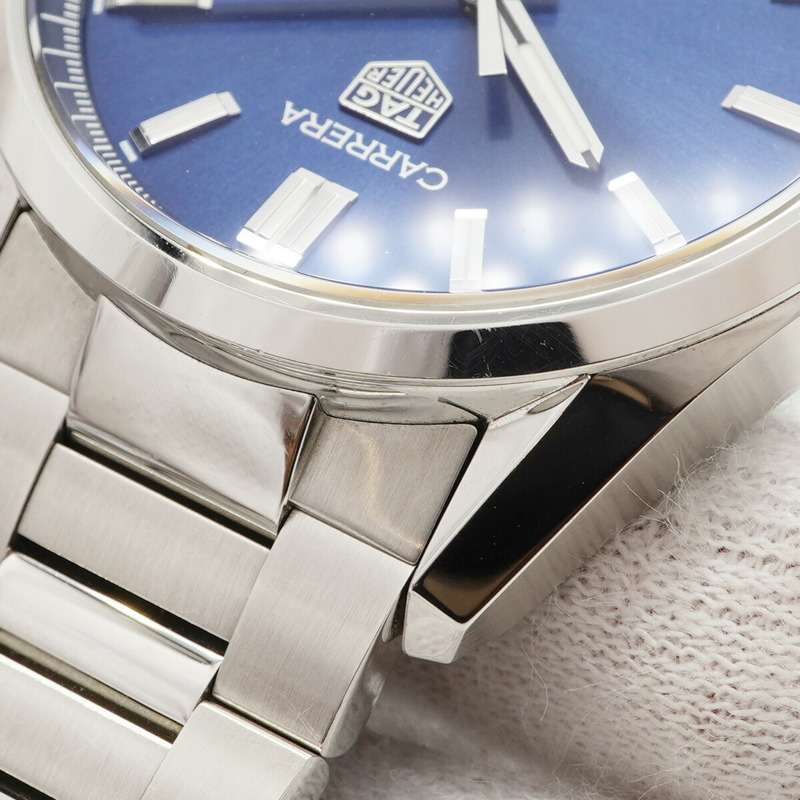 TAG Heuer 豪雅卡萊拉 WBN2112 海軍藍錶盤男士腕錶-6