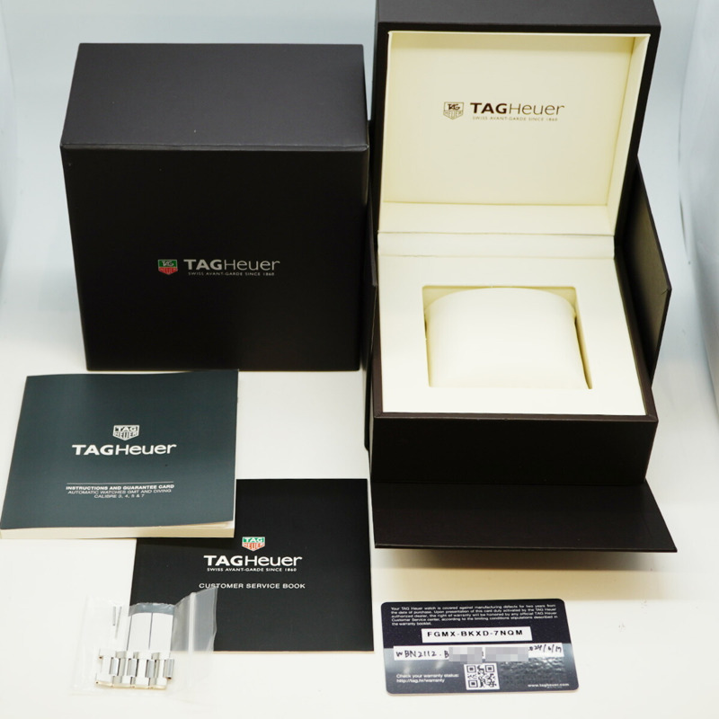 TAG Heuer 豪雅卡萊拉 WBN2112 海軍藍錶盤男士腕錶-9
