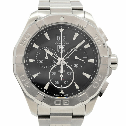 TAG Heuer Aquaracer CAY1110 黑色錶盤男士手錶