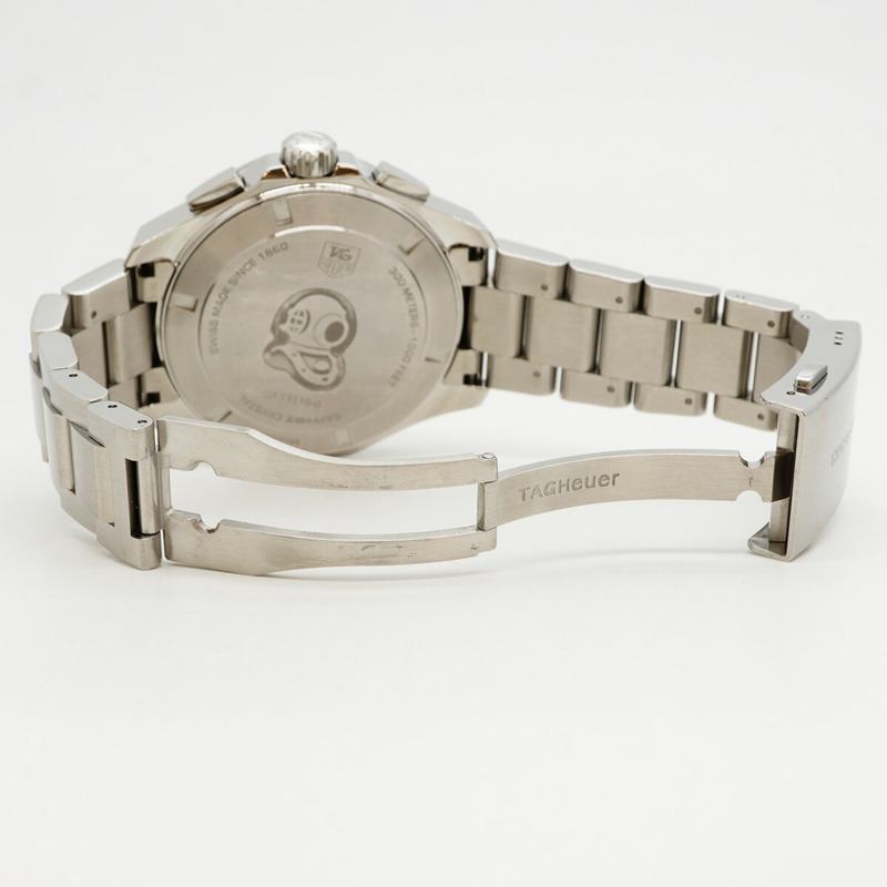 TAG Heuer Aquaracer CAY1110 黑色錶盤男士手錶-3