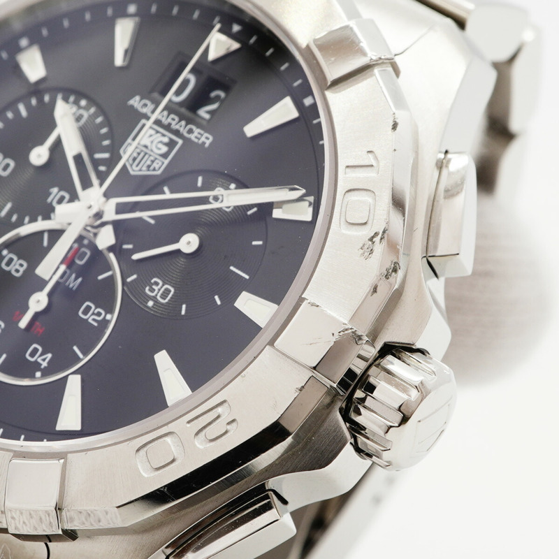 TAG Heuer Aquaracer CAY1110 黑色錶盤男士手錶-6