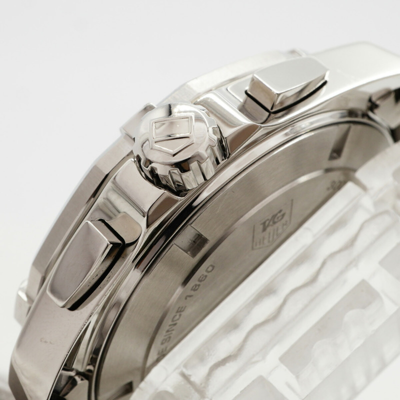 TAG Heuer Aquaracer CAY1110 黑色錶盤男士手錶-8