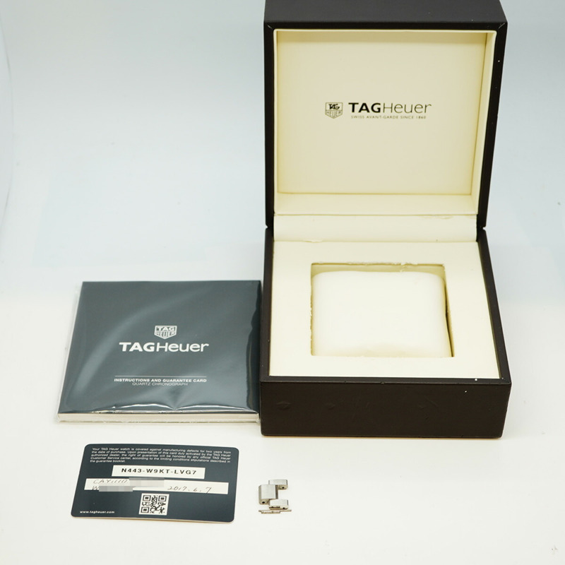 TAG Heuer Aquaracer CAY1110 黑色錶盤男士手錶-9