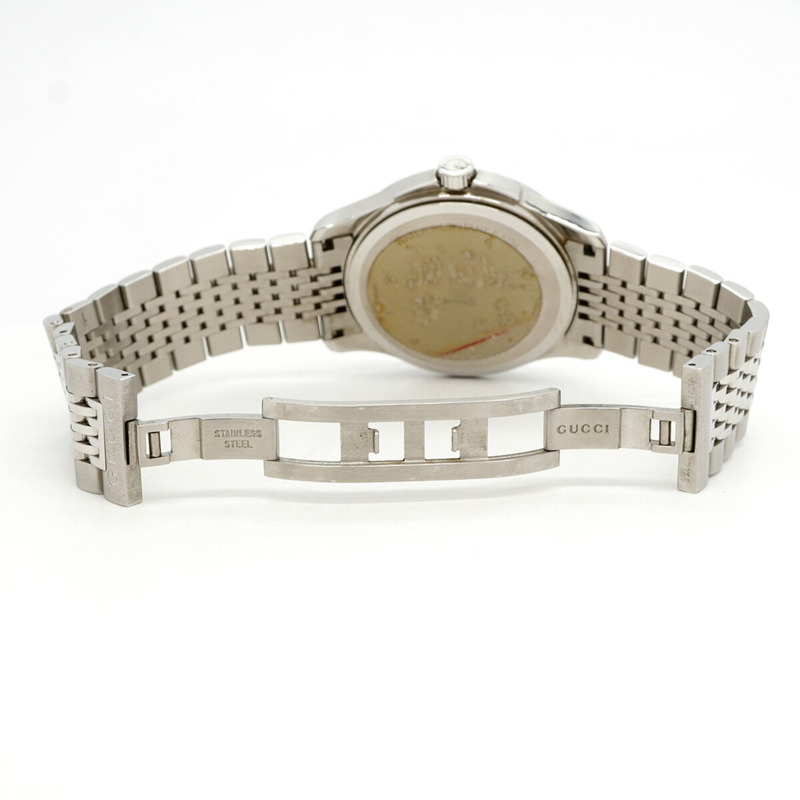 Gucci G-Timeless 126.4 黑色錶盤男士腕錶-3