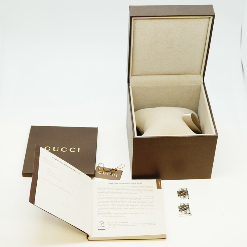 Gucci G-Timeless 126.4 黑色錶盤男士腕錶-9