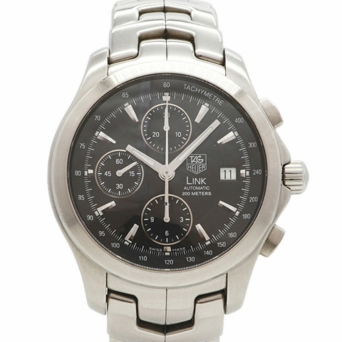 TAG Heuer Link CJF2110 黑色錶盤男士腕錶