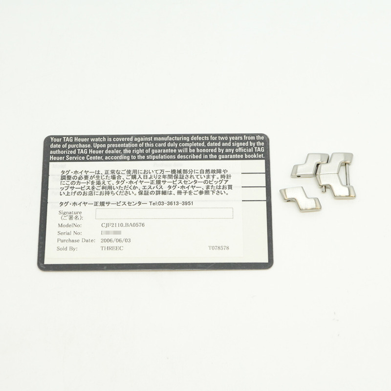 TAG Heuer Link CJF2110 黑色錶盤男士腕錶-9