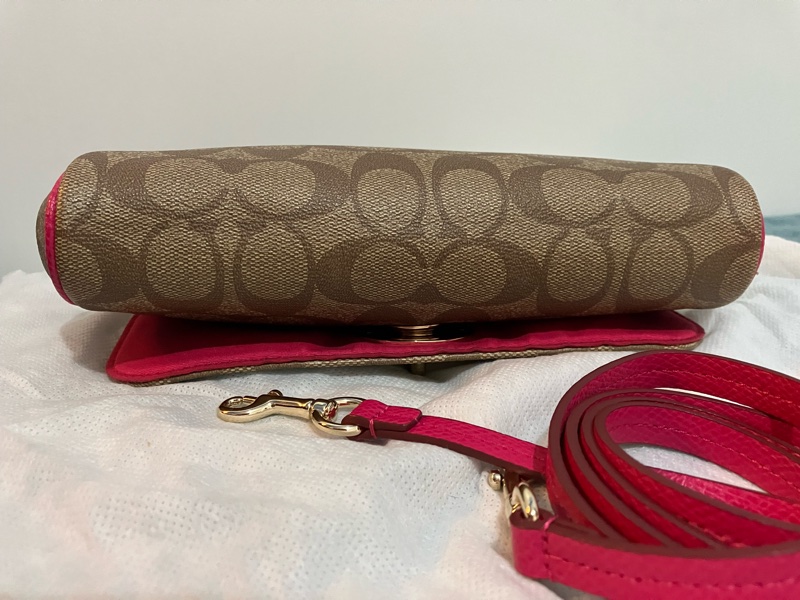 COACH 翻蓋包 斜背 肩背 手提三用-9