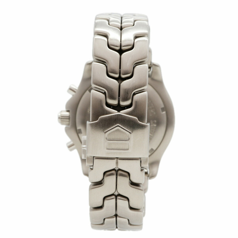 TAG Heuer Link CT1111 黑色錶盤男士腕錶-7