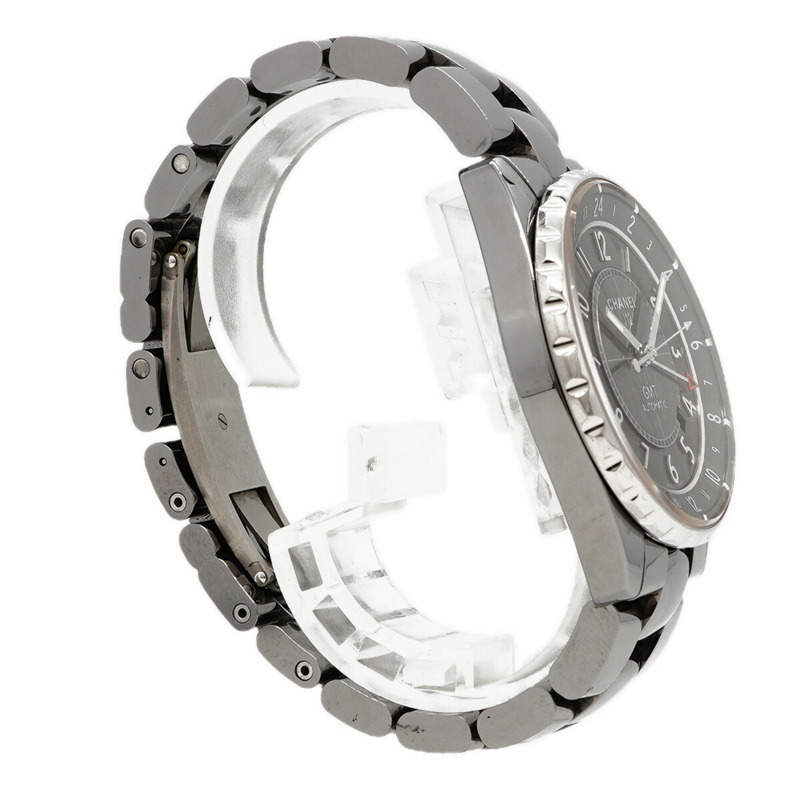 香奈兒 J12 Chromatic GMT H3099 灰色錶盤男士腕錶-2