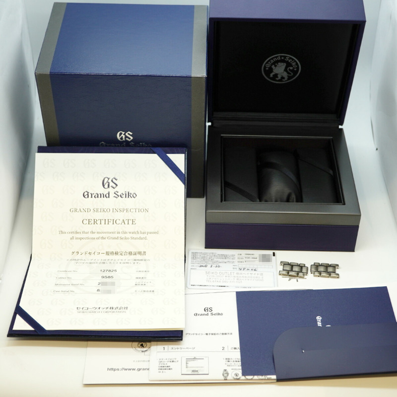 精工 Grand SBGH245 9S85-00W0 棕色錶盤男士腕錶-9