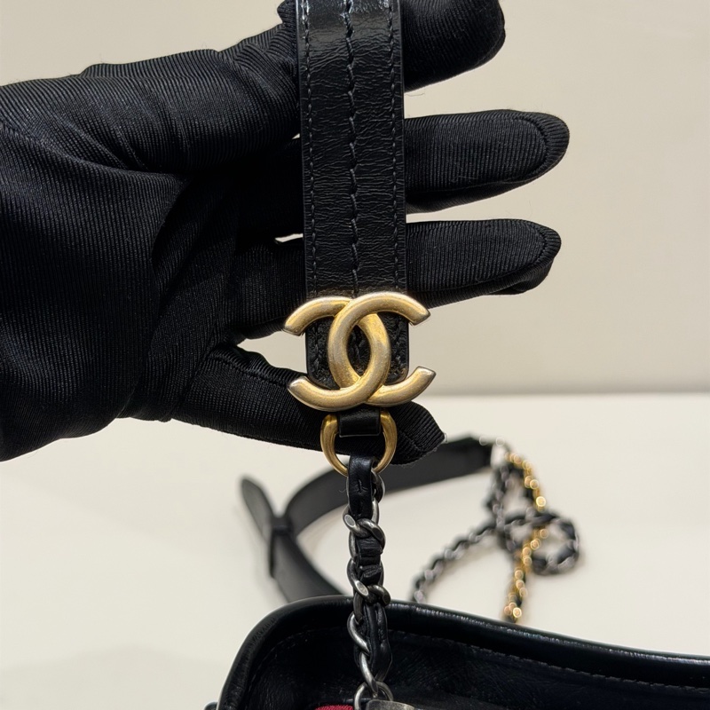 Chanel 香奈兒 流浪小號 黑色 30開 配塵袋-12