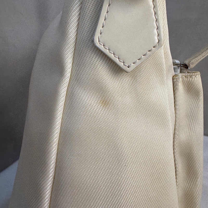 【赫蒂國際精品】 Gucci 米白竹節手提肩背包vintage 二手 中古-14